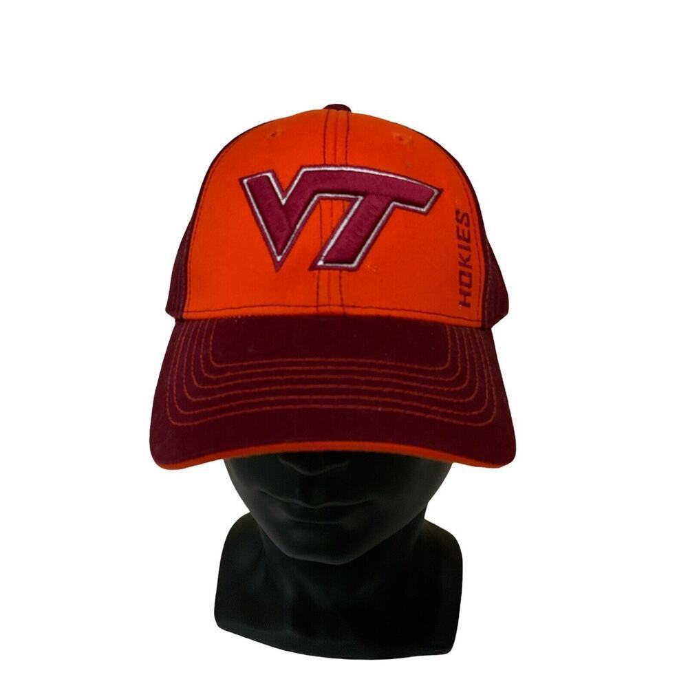Virginia Tech VT Hat Hokies Captivating Headgear Multicolor Adjustable Strapback